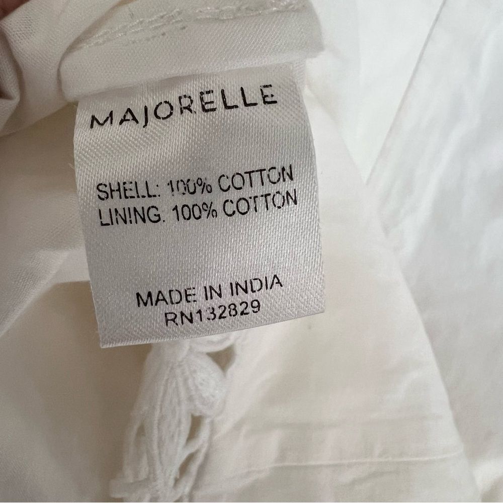 NWT Revolve x Majorelle Charolette Mini Dress in White | Size M - Picture 8 of 11